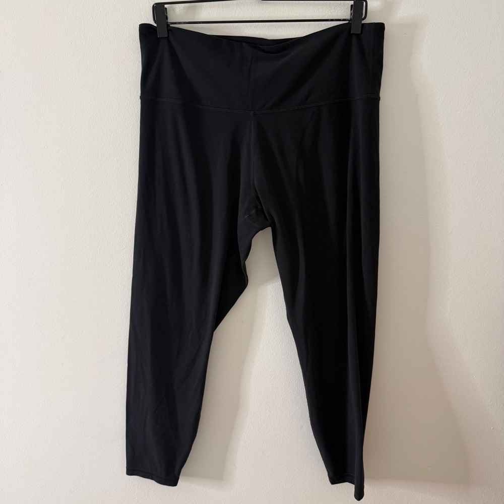 Athleta Elation 7/8 Tight Black High Rise Leggings Plus Size 1X Yoga Training